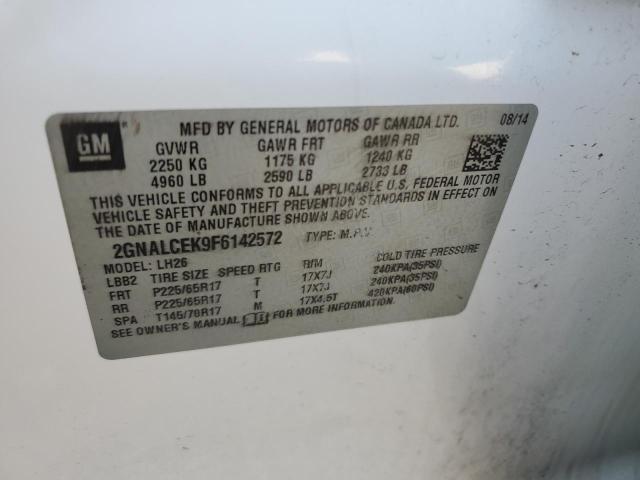 2015 CHEVROLET EQUINOX LT - 2GNALCEK9F6142572
