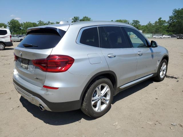 BMW X3 XDRIVE3 2020 silver  gas 5UXTY5C09LLT35659 photo #4