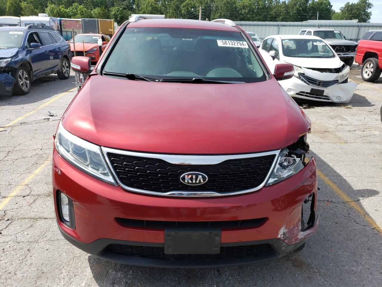 2015 Kia Sorento Lx vin: 5XYKT3A65FG643788