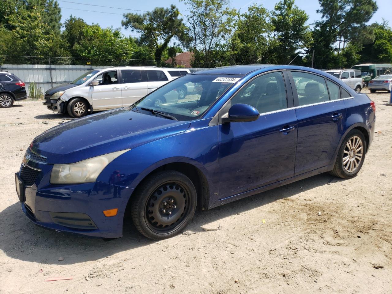 2012 Chevrolet Cruze Eco vin: 1G1PJ5SC8C7386073