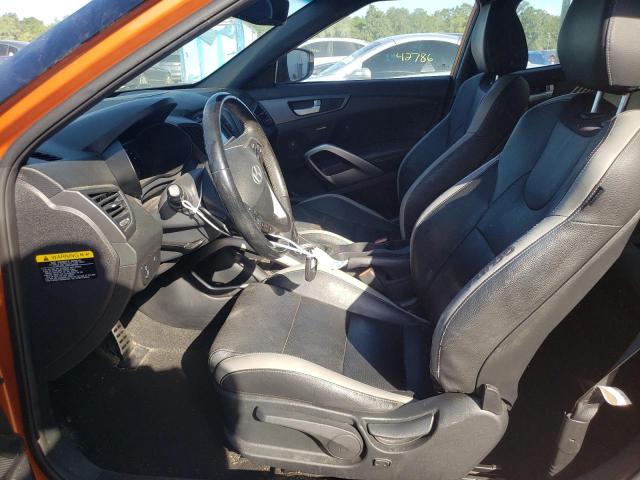 2016 Hyundai Veloster Turbo VIN: KMHTC6AE2GU274395 Lot: 60700224