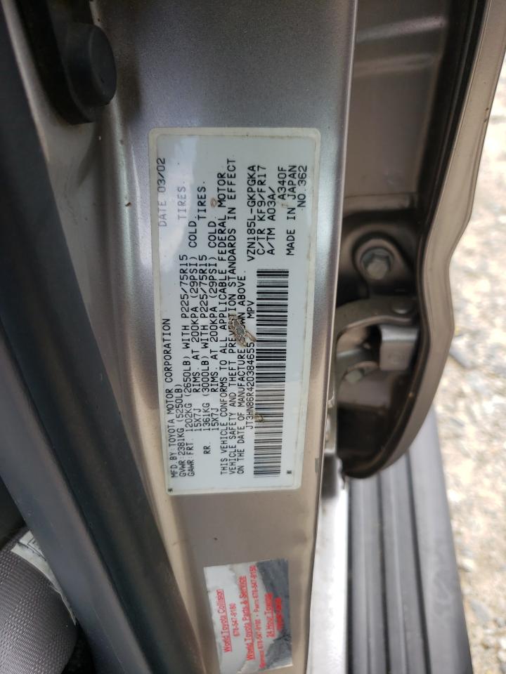 JT3HN86R420384655 2002 Toyota 4Runner Sr5