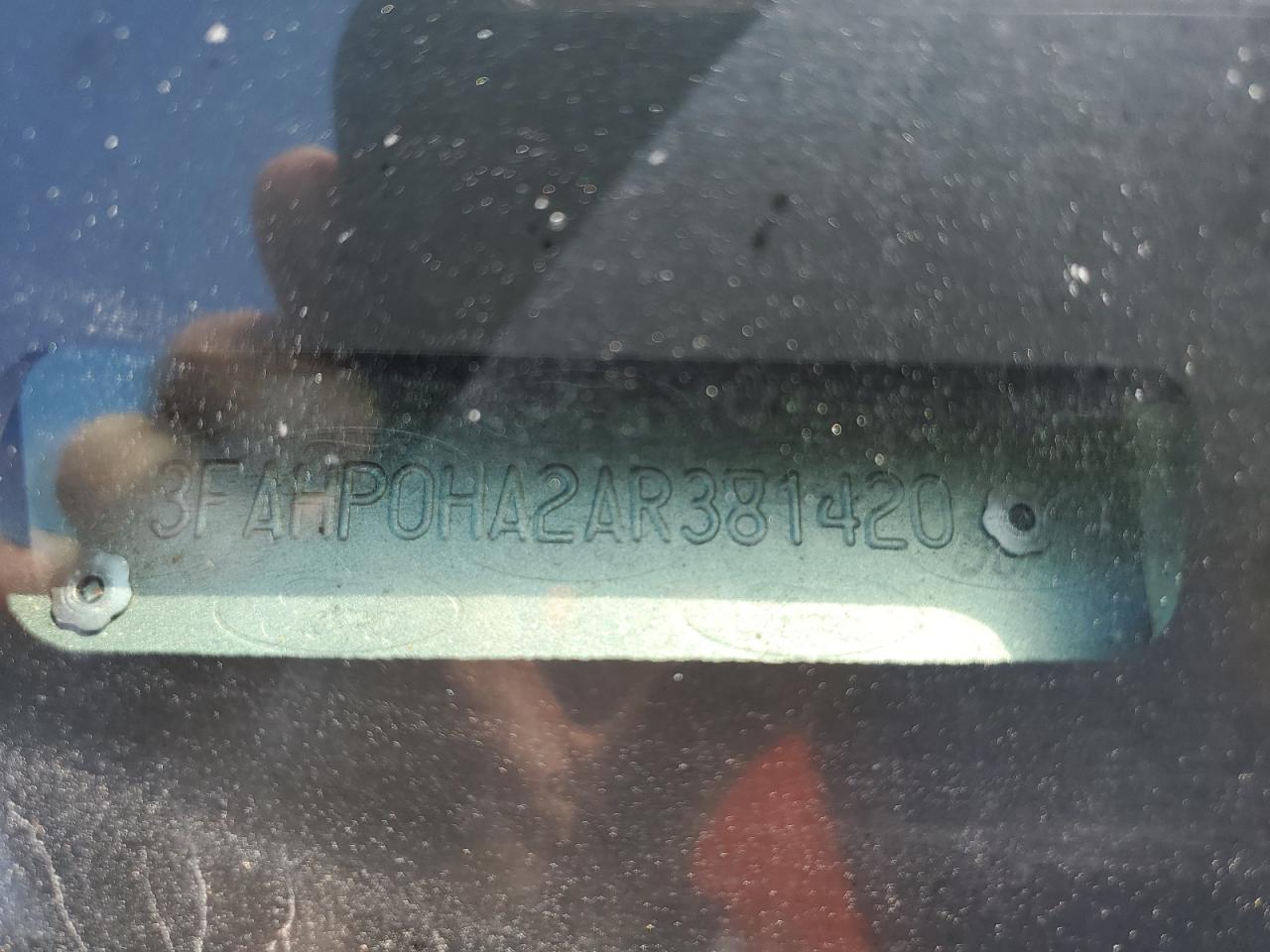 3FAHP0HA2AR381420 2010 Ford Fusion Se