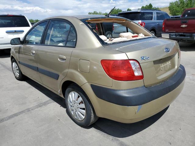 2007 Kia Rio Base VIN: KNADE123176215200 Lot: 59802074