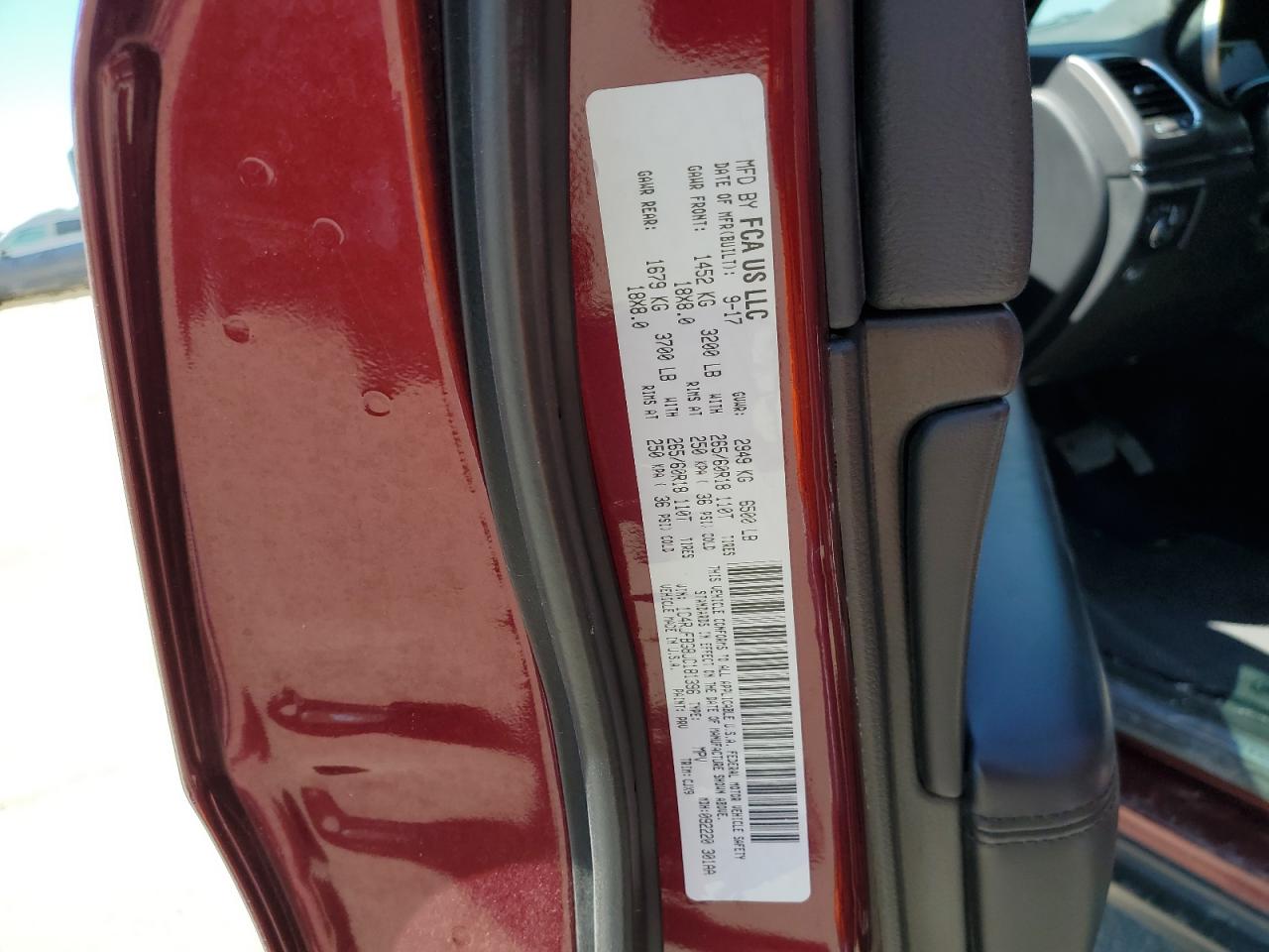 1C4RJFBG8JC181396 2018 Jeep Grand Cherokee Limited