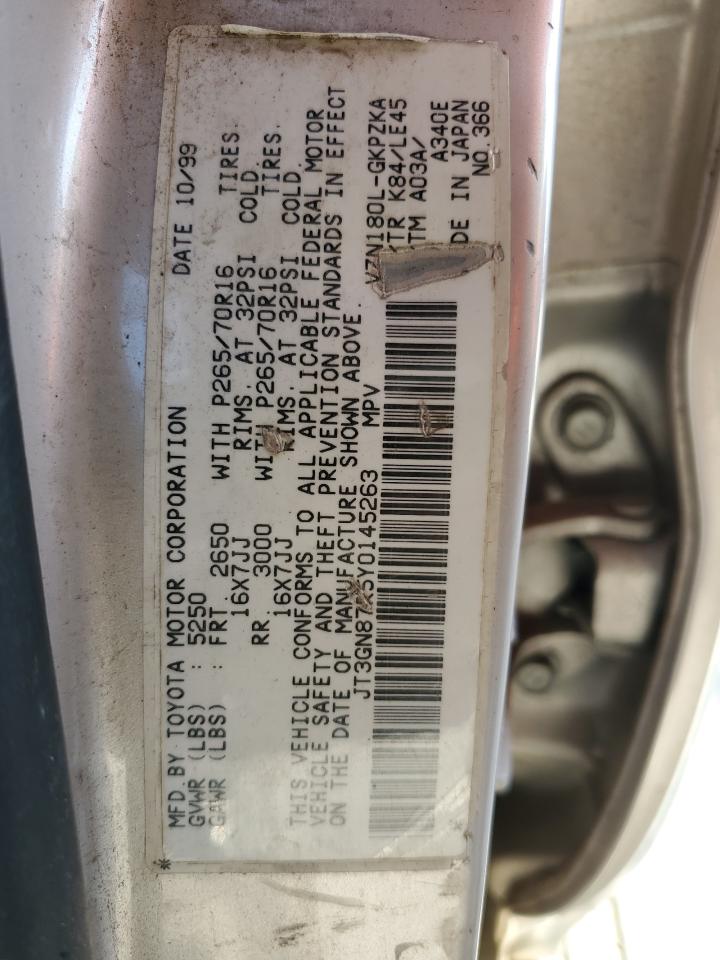 JT3GN87R5Y0145263 2000 Toyota 4Runner Limited