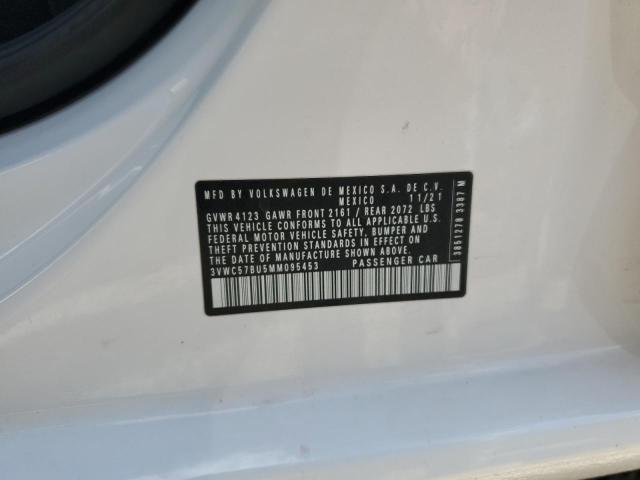 2021 Volkswagen Jetta S VIN: 3VWC57BU5MM095453 Lot: 60914004