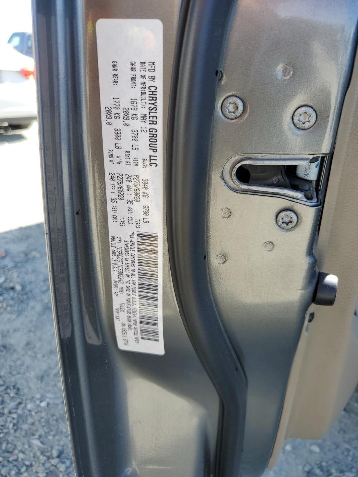 1C6RD6GT1CS302346 2012 Dodge Ram 1500 Slt