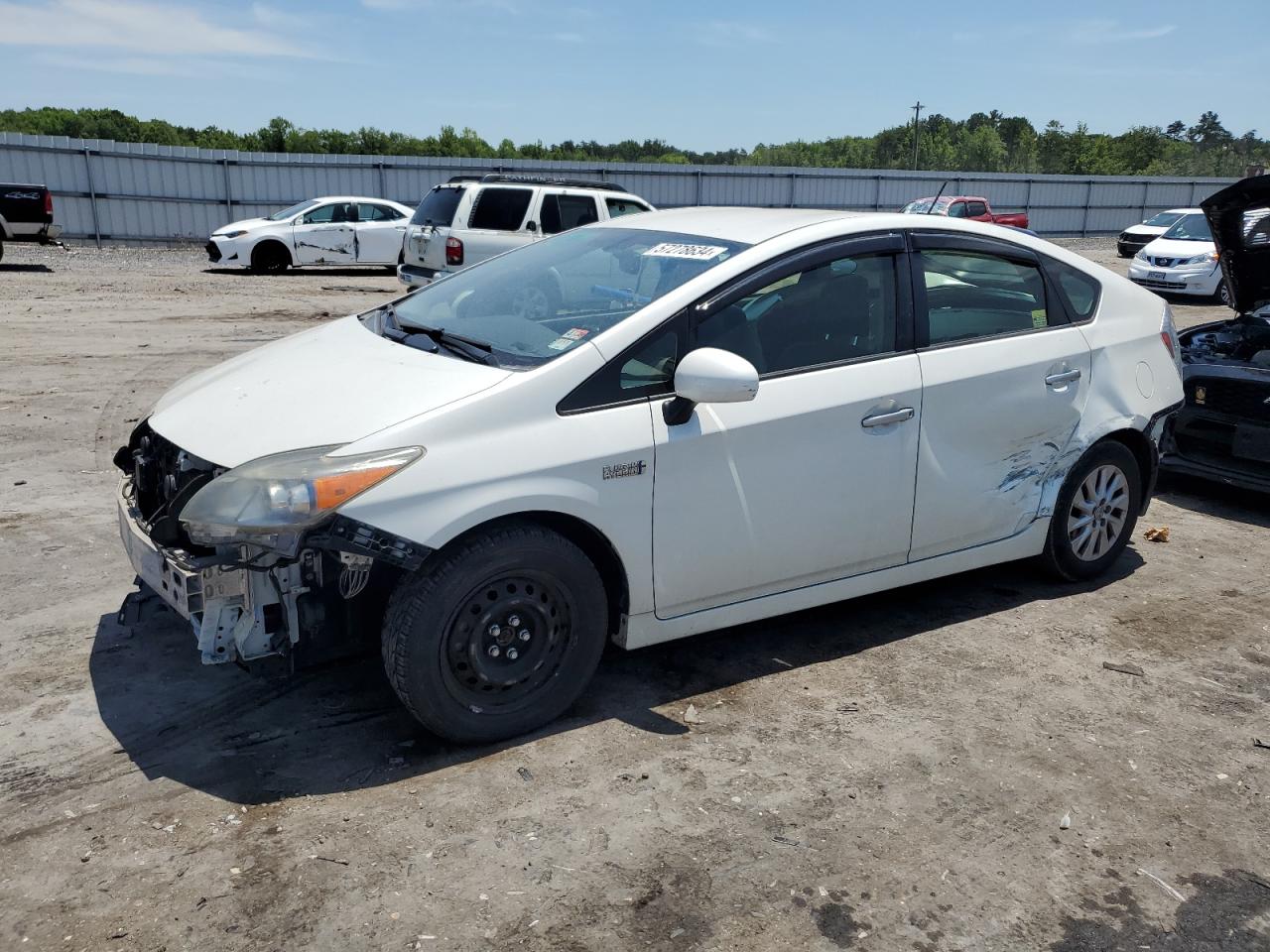 Lot #2838335290 2012 TOYOTA PRIUS PLUG