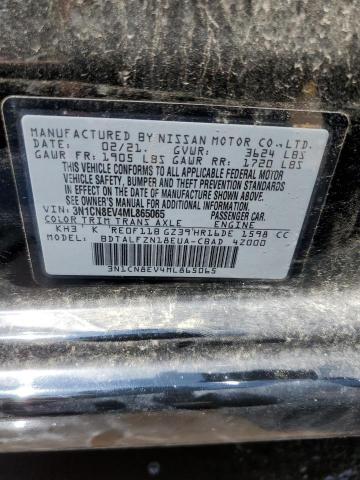 2021 NISSAN VERSA SV - 3N1CN8EV4ML865065