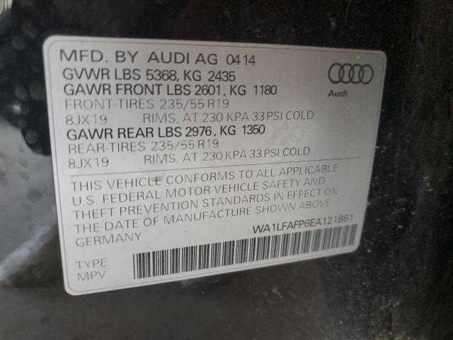 VIN WA1LFAFP6EA121861 2014 Audi Q5, Premium Plus no.13