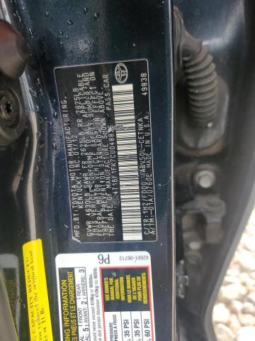 2012 Toyota Camry Base VIN: 4T1BF1FK7CU048836 Lot: 58840164