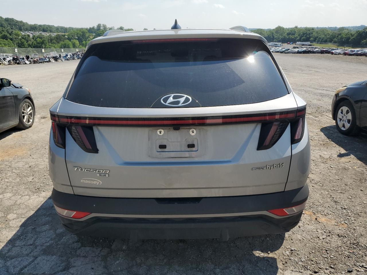 KM8JBCA14NU030976 2022 Hyundai Tucson Blue