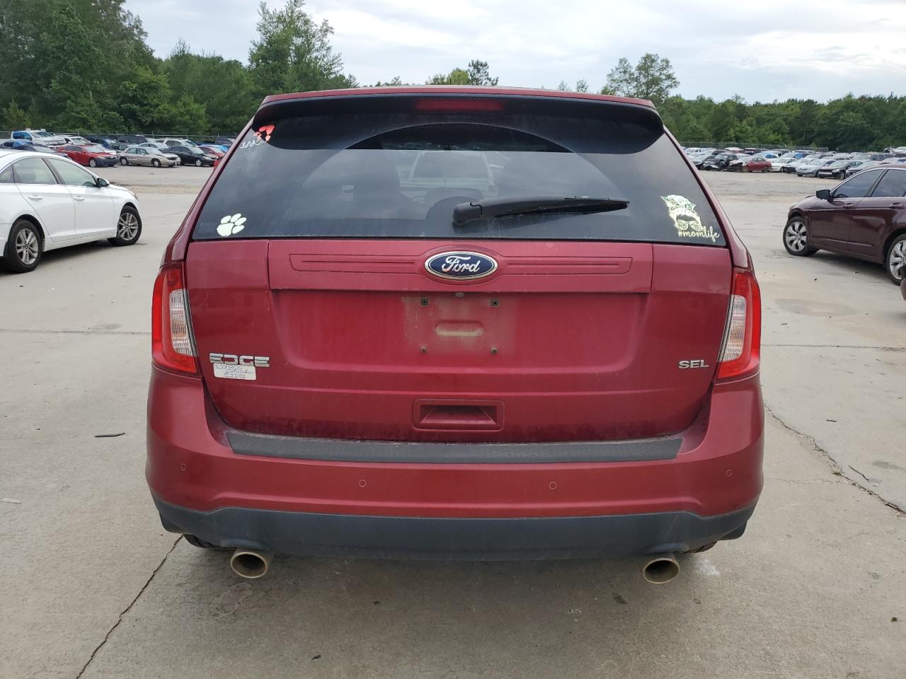 2014 Ford Edge Sel vin: 2FMDK3JC0EBA29117