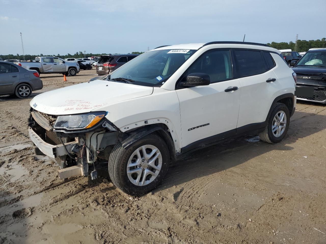 3C4NJCAB7HT643450 2017 Jeep Compass Sport