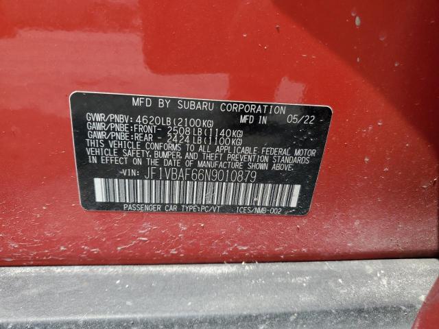 2022 SUBARU WRX PREMIU - JF1VBAF66N9010879