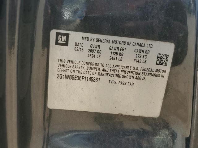 2015 CHEVROLET IMPALA LIM - 2G1WB5E36F1145361