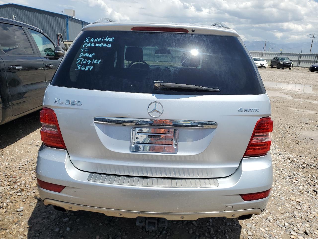 4JGBB8GBXBA740527 2011 Mercedes-Benz Ml 350 4Matic