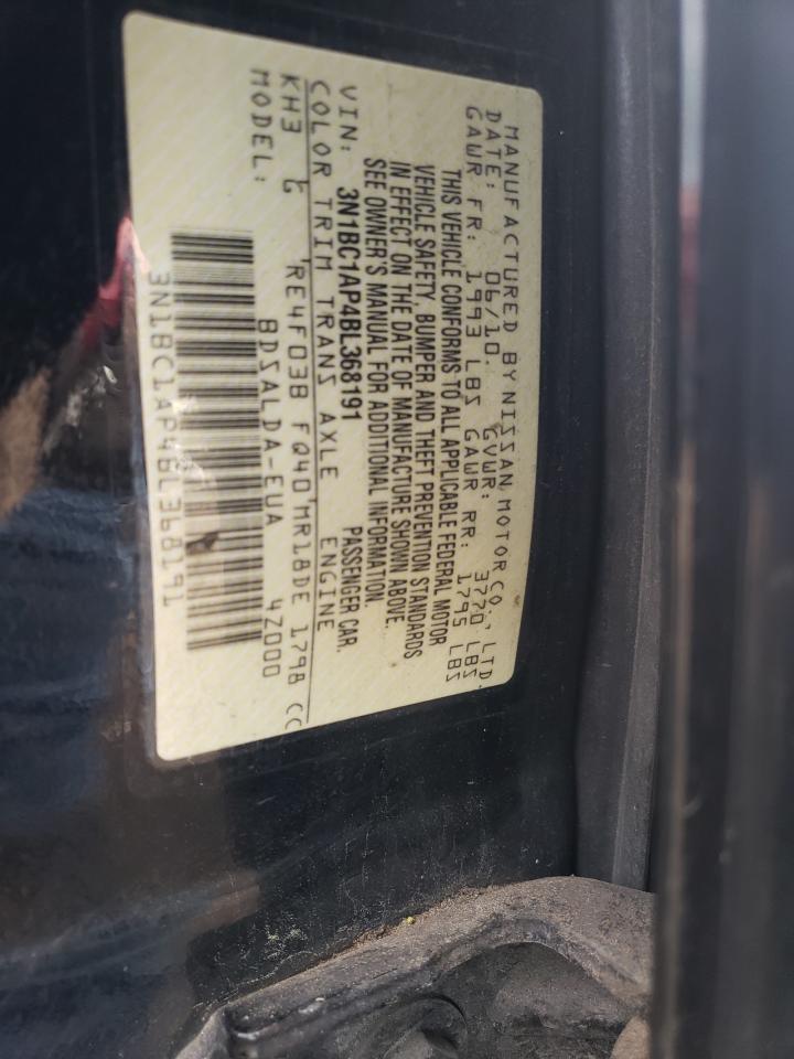 3N1BC1AP4BL368191 2011 Nissan Versa S