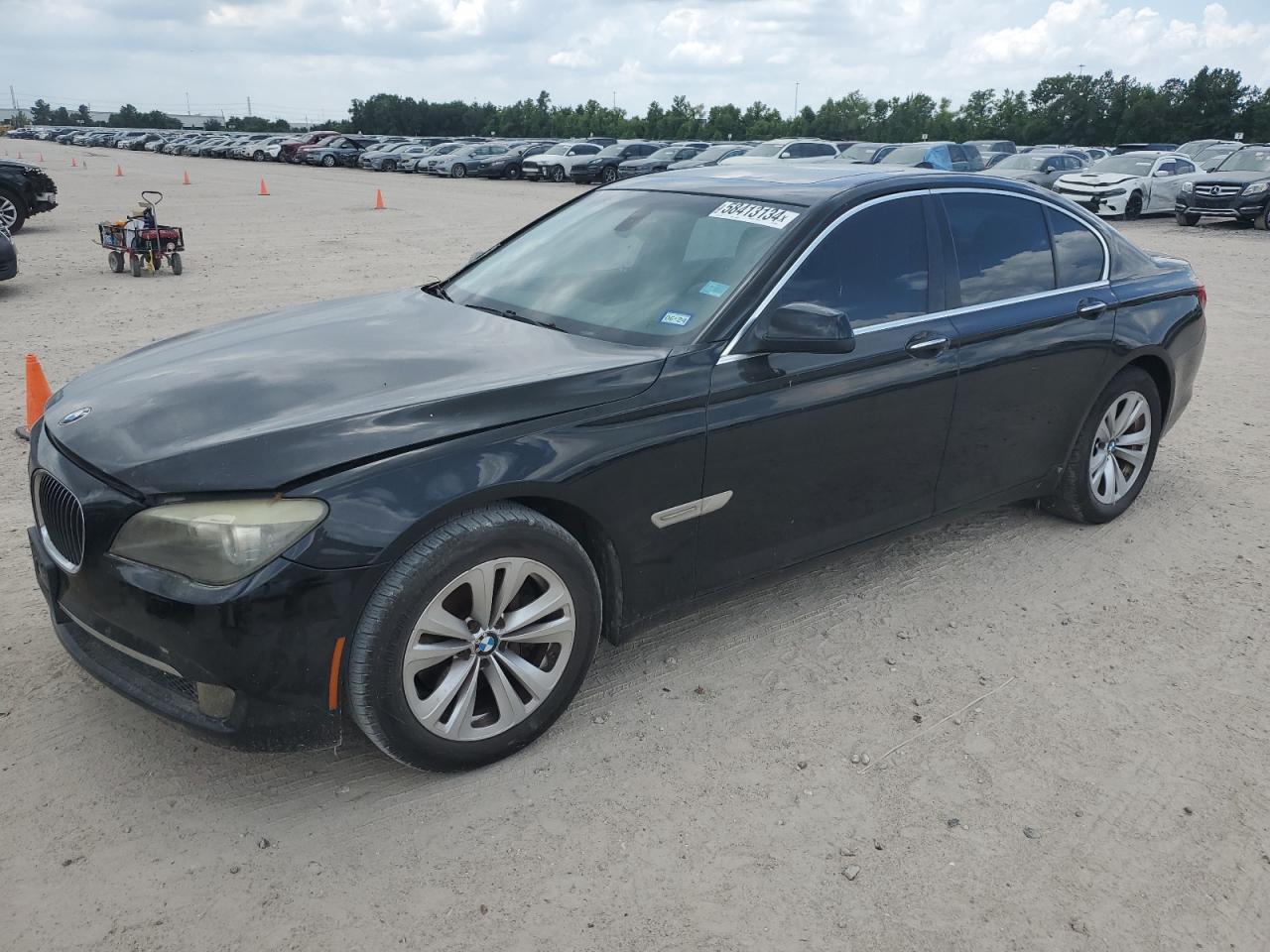 2012 BMW 740 I vin: WBAKA4C52CDS99036