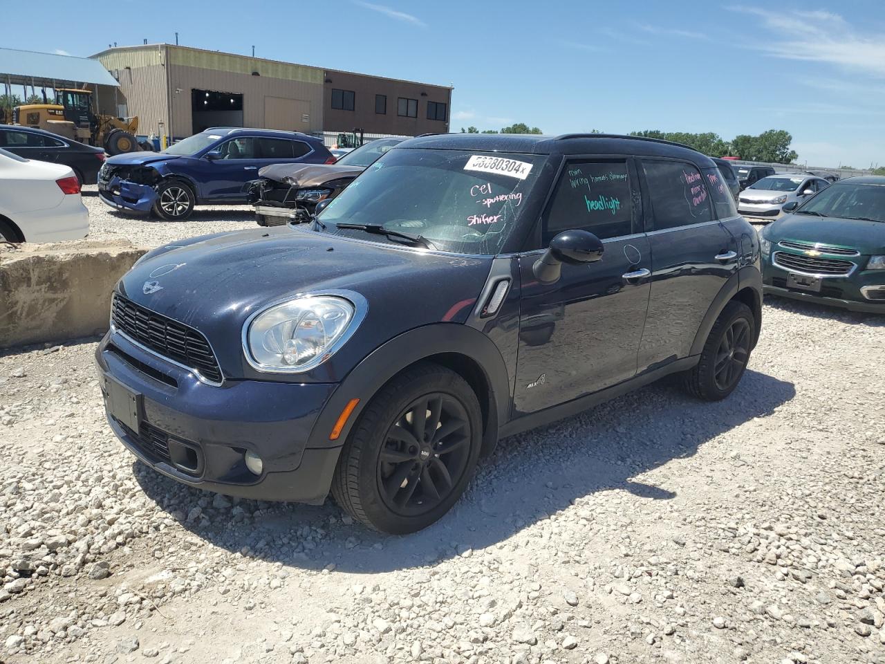 2014 Mini Cooper S Countryman vin: WMWZC5C51EWP35445