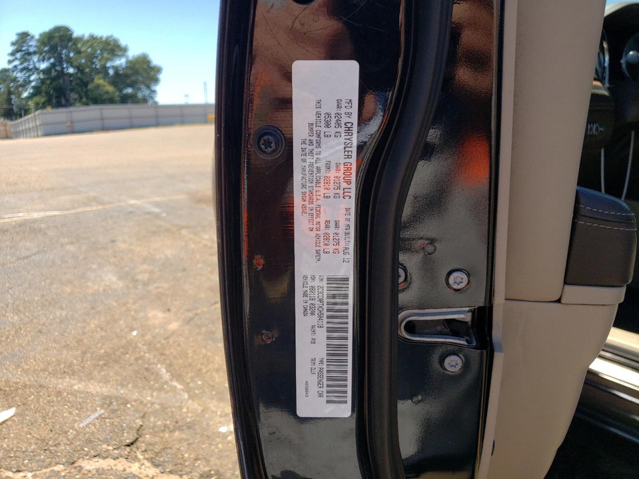 2C3CCAPTXDH504118 2013 Chrysler 300C Luxury