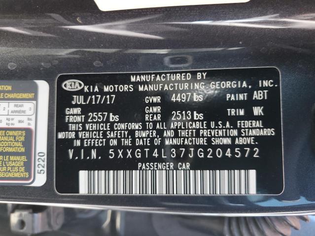 VIN 5XXGT4L37JG204572 2018 KIA Optima, LX no.12