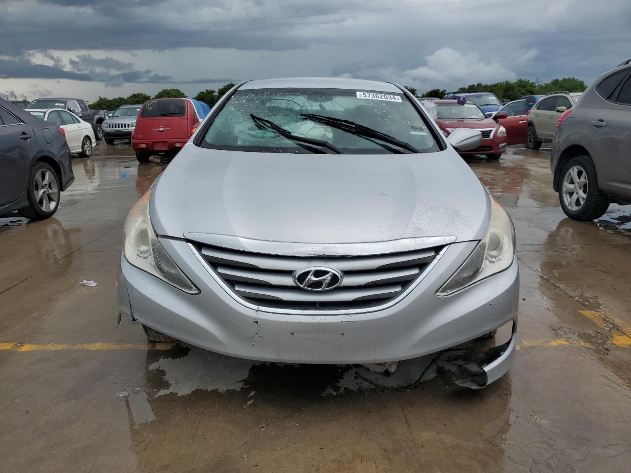 2014 Hyundai Sonata Gls vin: 5NPEB4AC3EH819725