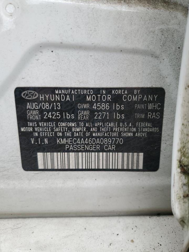 KMHEC4A46DA089770 2013 Hyundai Sonata Hybrid