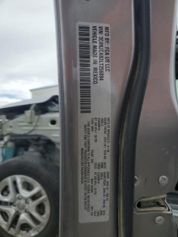 2020 Jeep Compass Sport VIN: 3C4NJCAB2LT256894 Lot: 59533084