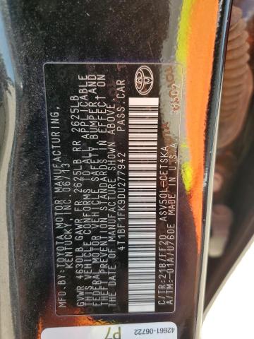 VIN 4T1BF1FK9DU277942 2013 Toyota Camry, L no.12