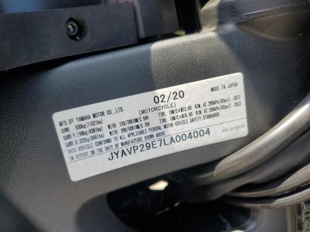 2020 YAMAHA VMX17 JYAVP29E7LA004004