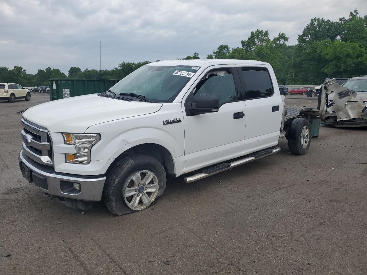 1FTFW1EF7GKE35060 2016 Ford F150 Supercrew