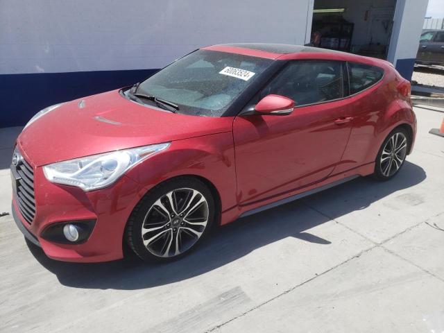 2015 Hyundai Veloster Turbo VIN: KMHTC6AE3FU235863 Lot: 60063524