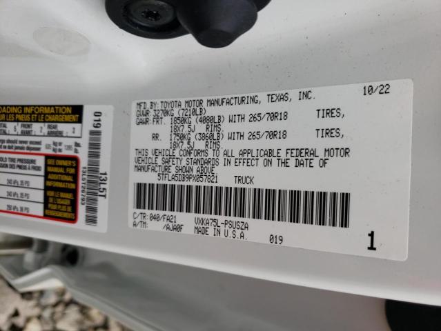 2023 Toyota Tundra Crewmax Sr VIN: 5TFLA5DB9PX057821 Lot: 57061544