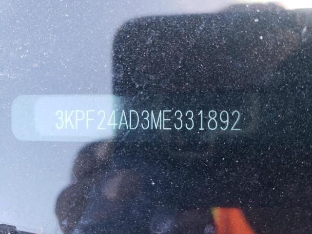 2021 Kia Forte Fe VIN: 3KPF24AD3ME331892 Lot: 60168384