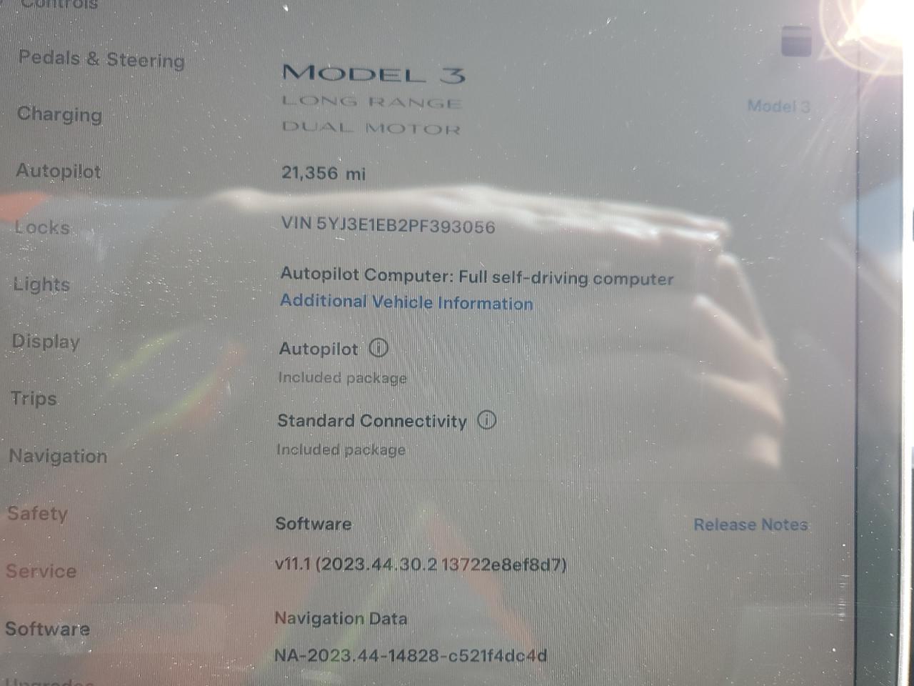 5YJ3E1EB2PF393056 2023 Tesla Model 3