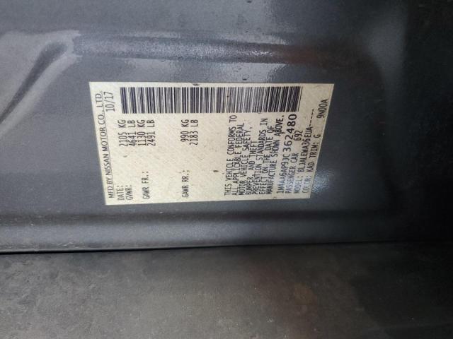 2018 Nissan Maxima 3.5S VIN: 1N4AA6AP9JC362480 Lot: 59588134