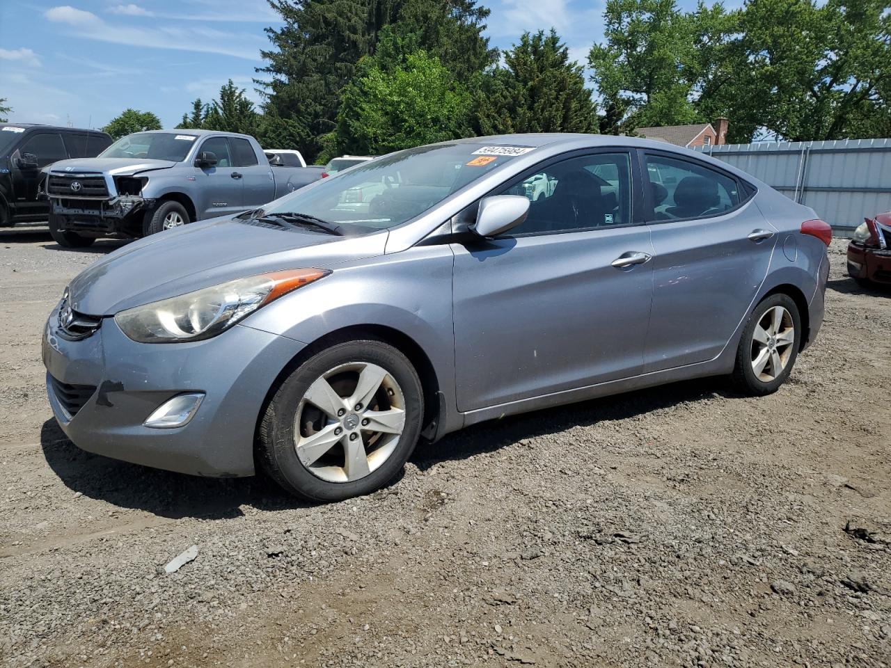 KMHDH4AE9DU709743 2013 Hyundai Elantra Gls