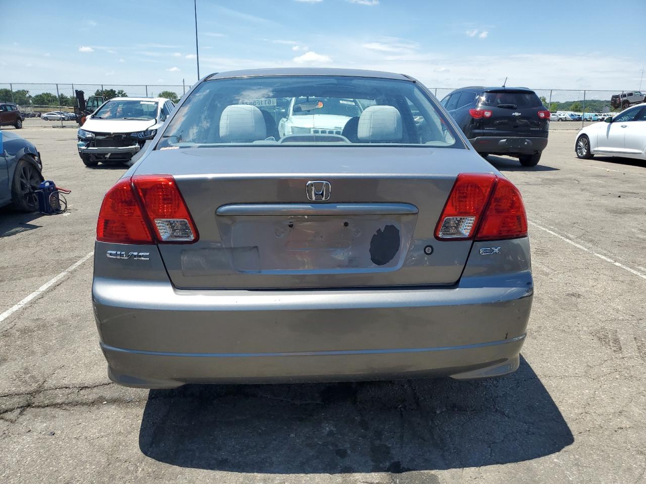 1HGES26774L000986 2004 Honda Civic Ex
