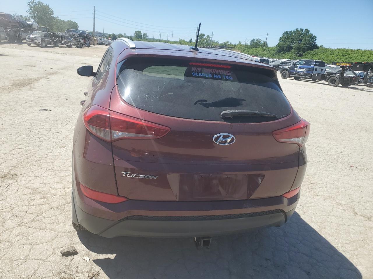 KM8J33A45HU460379 2017 Hyundai Tucson Limited