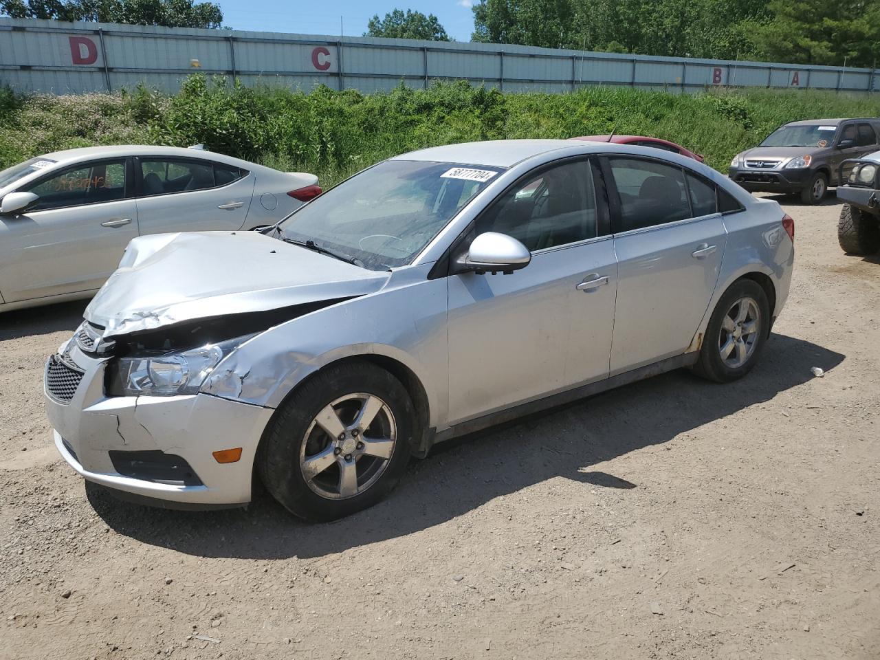 2014 Chevrolet Cruze Lt vin: 1G1PC5SB8E7214873