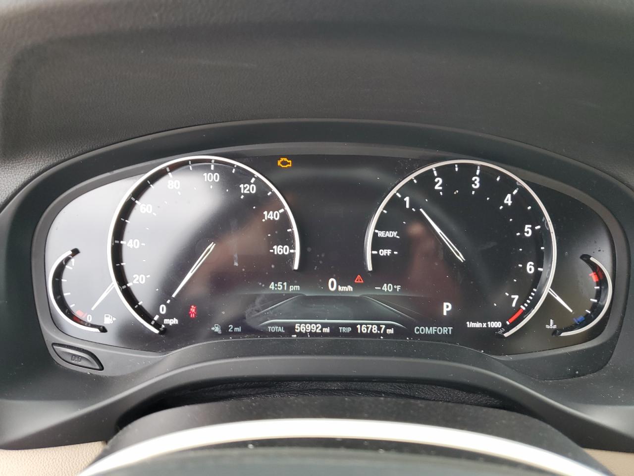 5UXTR7C52KLE96618 2019 BMW X3 Sdrive30I