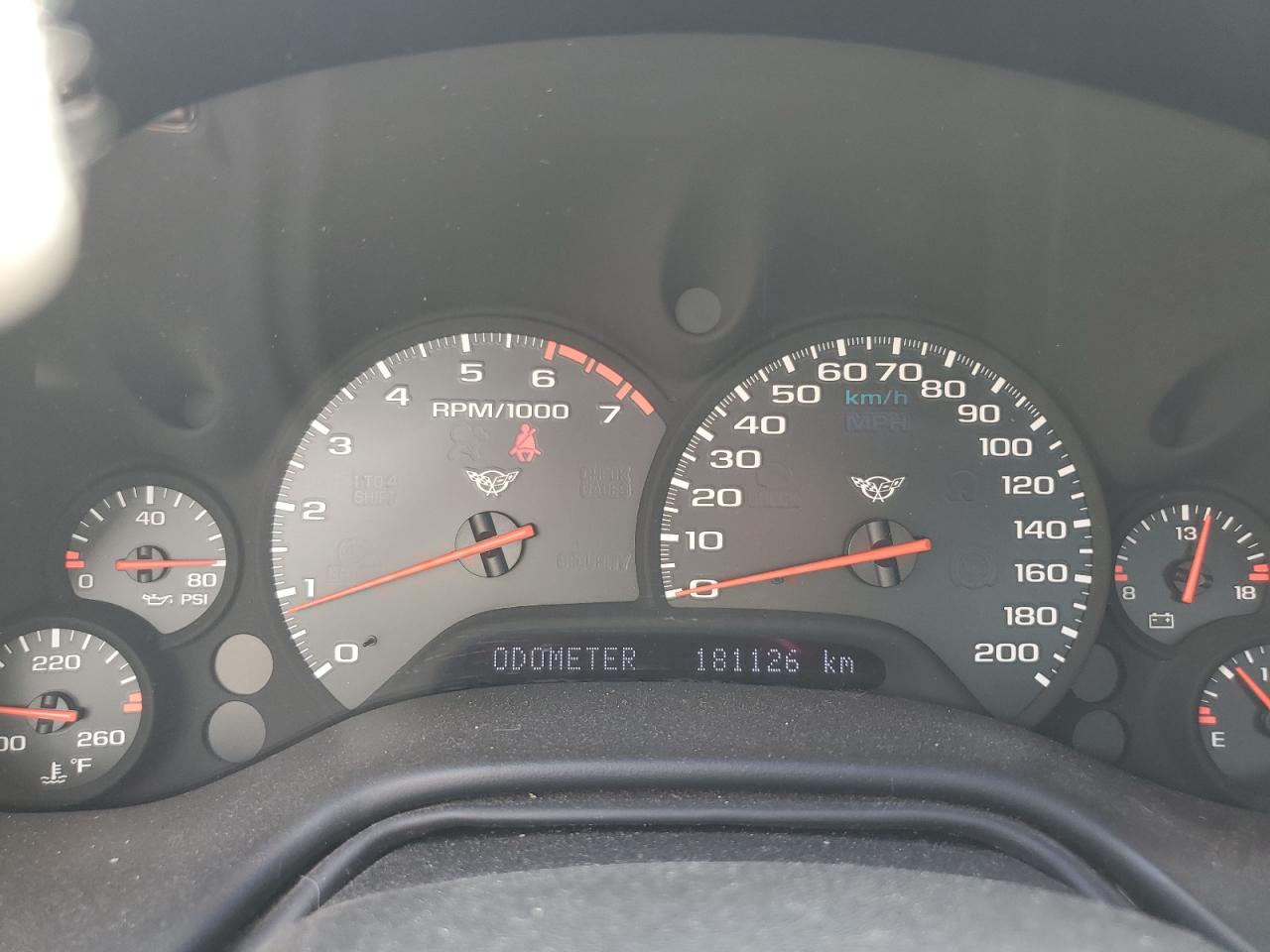 1G1YY22G9W5129246 1998 Chevrolet Corvette