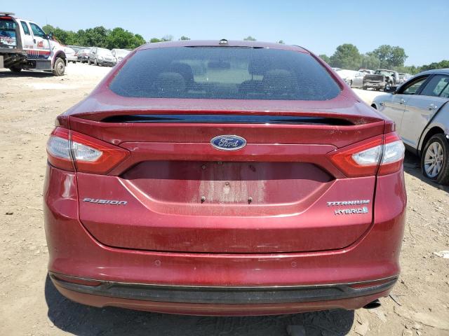 2016 Ford Fusion Titanium Hev VIN: 3FA6P0RUXGR203683 Lot: 57284754