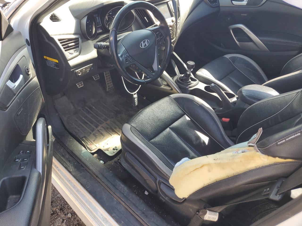 KMHTC6AE5FU240823 2015 Hyundai Veloster Turbo