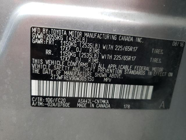 2T3WFREV9GW305150 2016 TOYOTA RAV 4 - Image 14