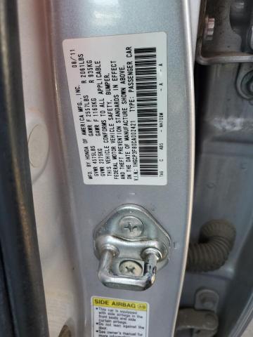 1HGCP3F80CA002421 2012 Honda Accord Exl