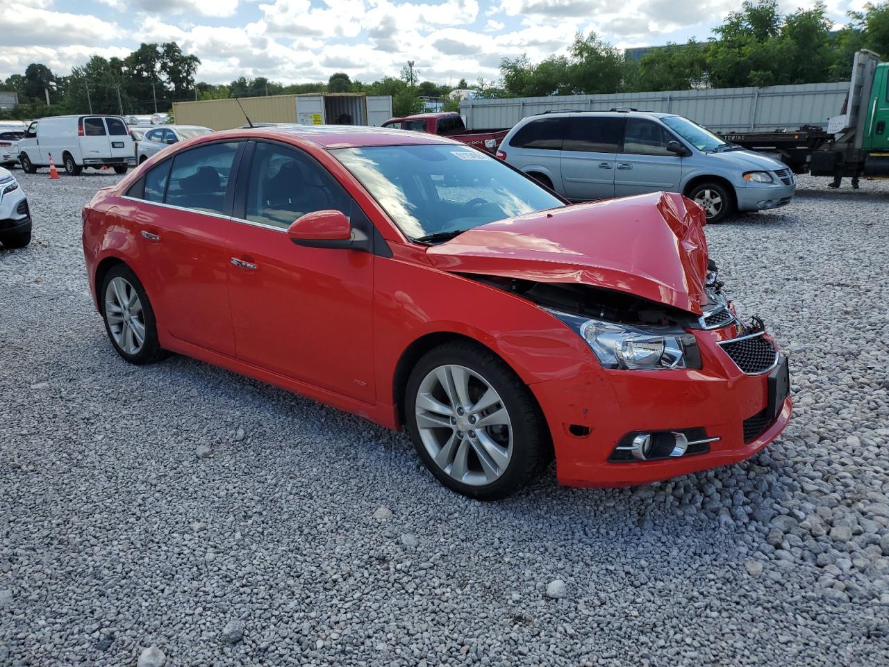 2014 Chevrolet Cruze Ltz vin: 1G1PG5SBXE7136570