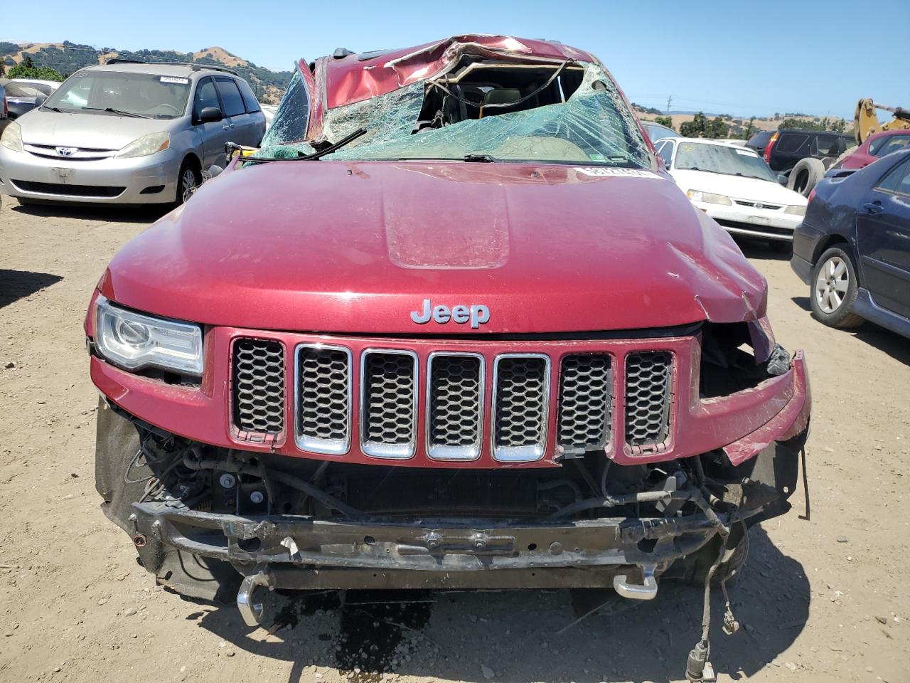 2015 Jeep Grand Cherokee Overland vin: 1C4RJFCG3FC612460